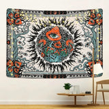 Gobeläng yrende svampar solbränna canvas hippieögon Hem - Accessoarer och dekorationer Naty Shop