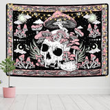 Gobeläng yugarlibi rosa dödskalle svamp skelett Hem - Tillbehör och dekorationer Naty Shop