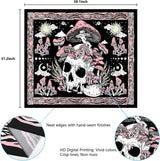 Gobeläng yugarlibi rosa dödskalle svamp skelett Hem - Tillbehör och dekorationer Naty Shop