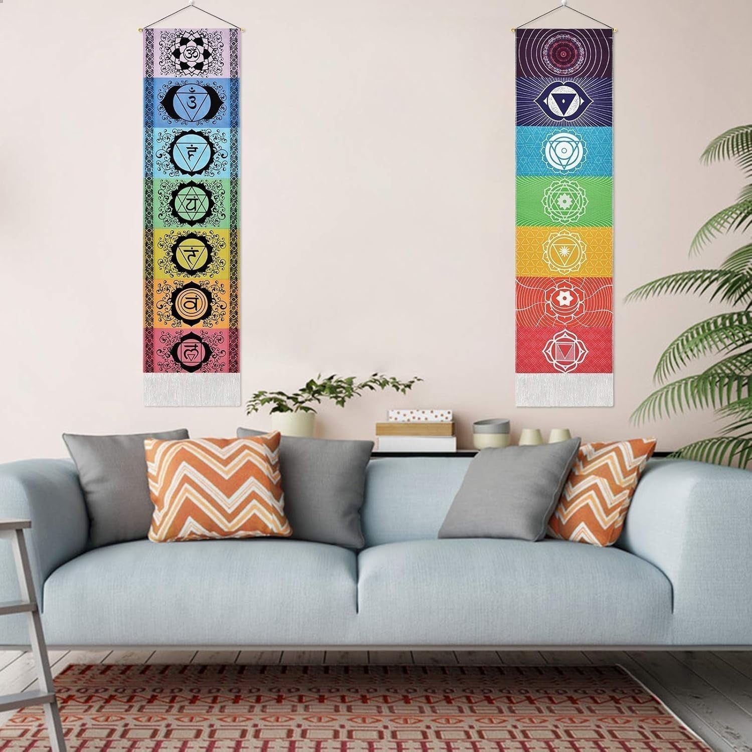 Gobeläng yugarlibi hängande set chakra meditation yoga trippy Hem - Tillbehör och dekorationer Naty Shop