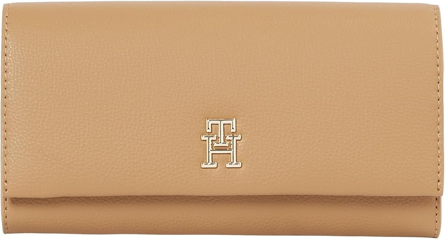 Tommy Hilfiger Aw0aw17267 Damplånbok Dam Naty Shop Khaki (Safari Canvas) Os