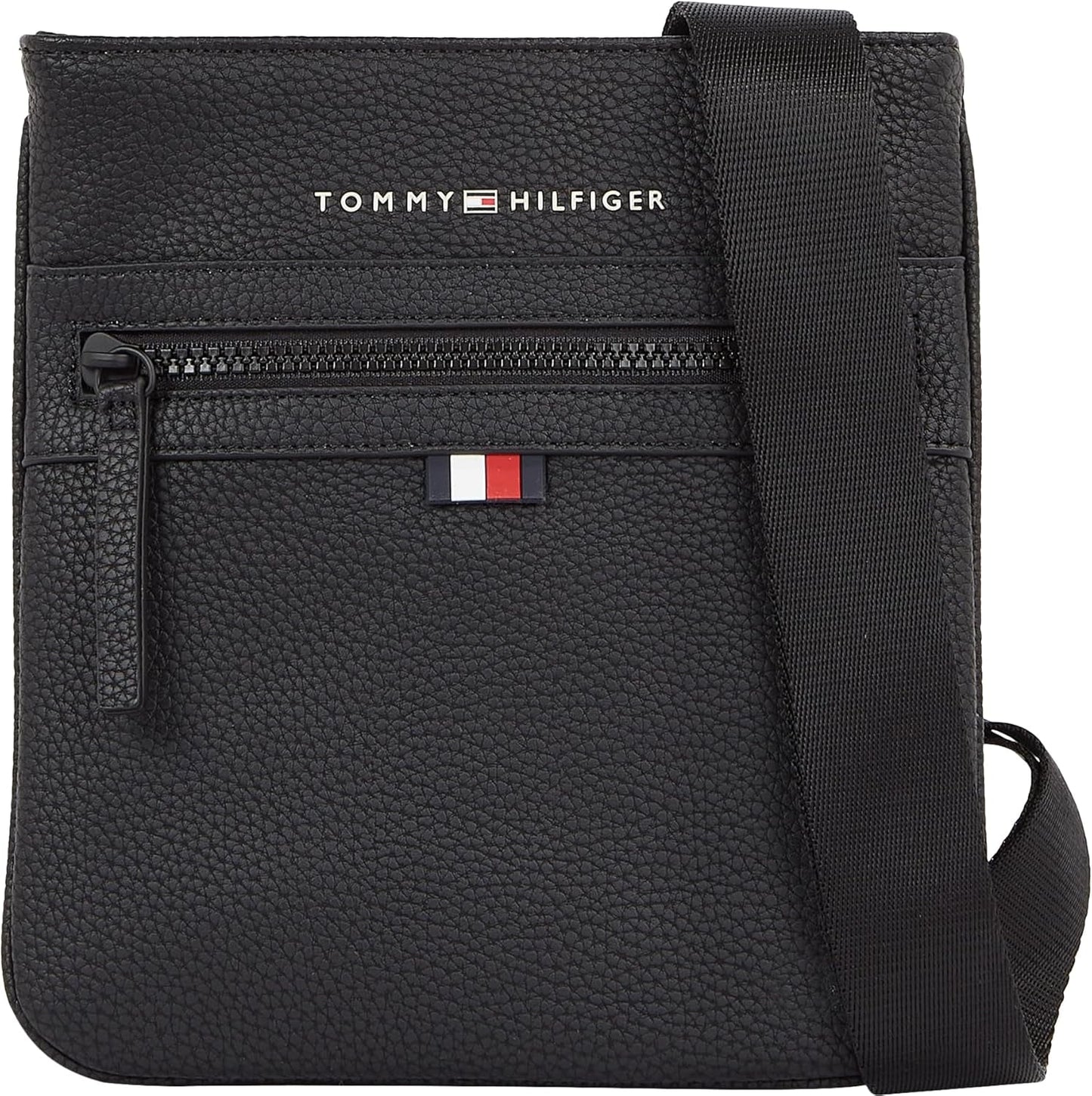 Tommy Hilfiger Herr ESSENTIAL PU MINI CROSSOVER Crossover Bagage & Reseutrustning Naty Shop Svart (svart) En storlek passar alla