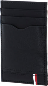 Tommy Hilfiger Herr TH Central Cardholder, Bi-Fold plånbok, Svart, One Size Herrplånbok Naty Shop