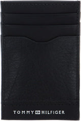Tommy Hilfiger Herr TH Central Cardholder, Bi-Fold plånbok, Svart, One Size Herrplånbok Naty Shop