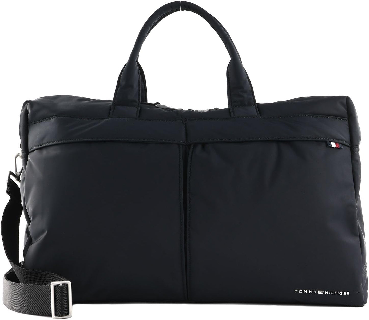 Tommy Hilfiger Herr TH Signature Resväska AM0AM12218 Resväska, Svart (svart) Bagage & Reseutrustning Naty Shop Standardtitel