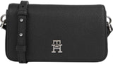 Tommy Hilfiger Crossbody Bag Emblem Flap Crossover Small Damväskor Naty Shop Svart