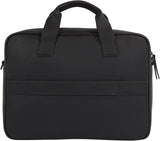 Tommy Hilfiger ESSENTIAL PU DATORVÄSKA laptopväska för män, Black, OS Bagage och reseutrustning Naty Shop