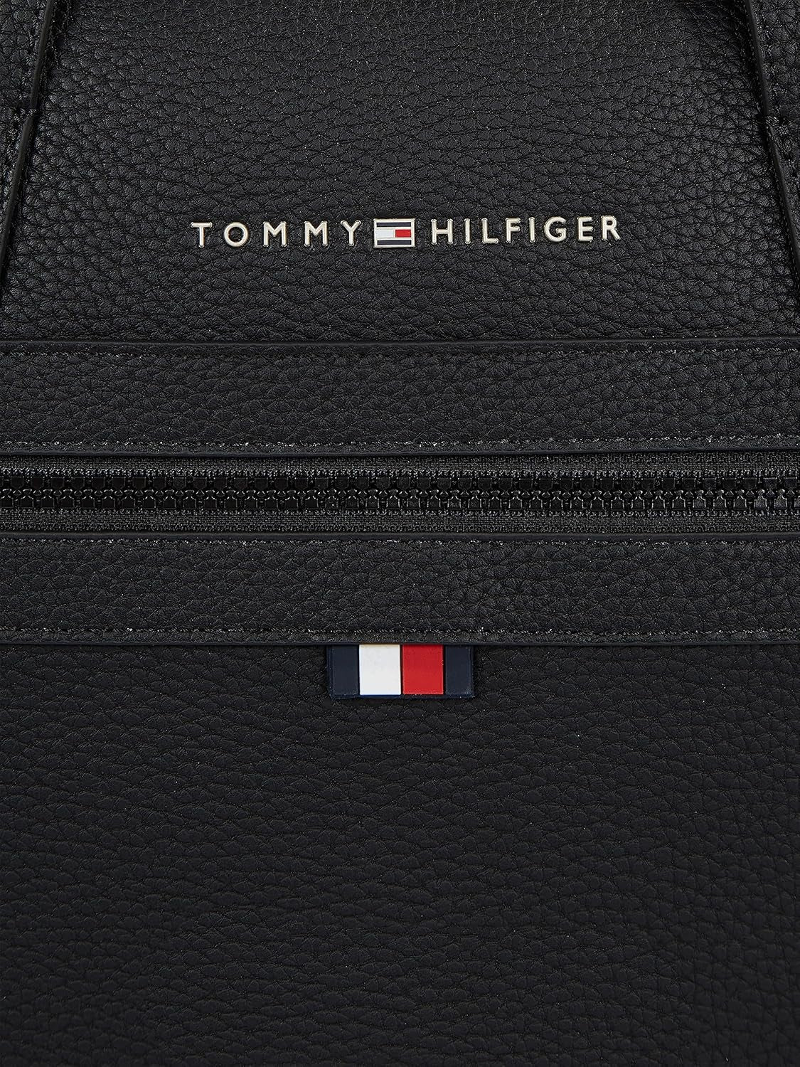 Tommy Hilfiger ESSENTIAL PU DATORVÄSKA laptopväska för män, Black, OS Bagage och reseutrustning Naty Shop
