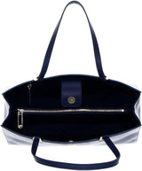 Tommy Hilfiger Damväska TH Tidlös Satchel med Innerfickor, Blå (Space Blue), One Size Damväskor Naty Shop