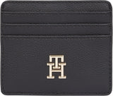 Tommy Hilfiger korthållare för damer Soft Logotape Liten, svart, en storlek Damplånbok Naty Shop Standardtitel