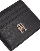Tommy Hilfiger korthållare för damer Soft Logotape Liten, svart, one size Plånbok Dam Naty Shop
