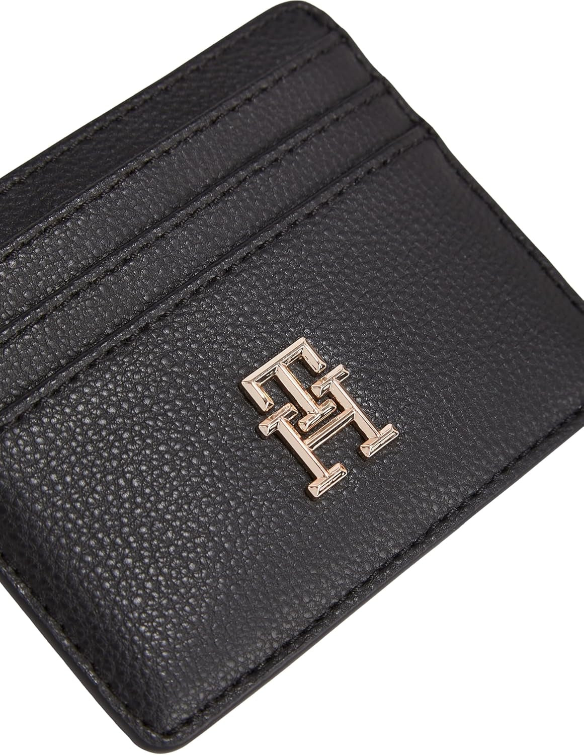 Tommy Hilfiger korthållare för damer Soft Logotape Liten, svart, one size Plånbok Dam Naty Shop
