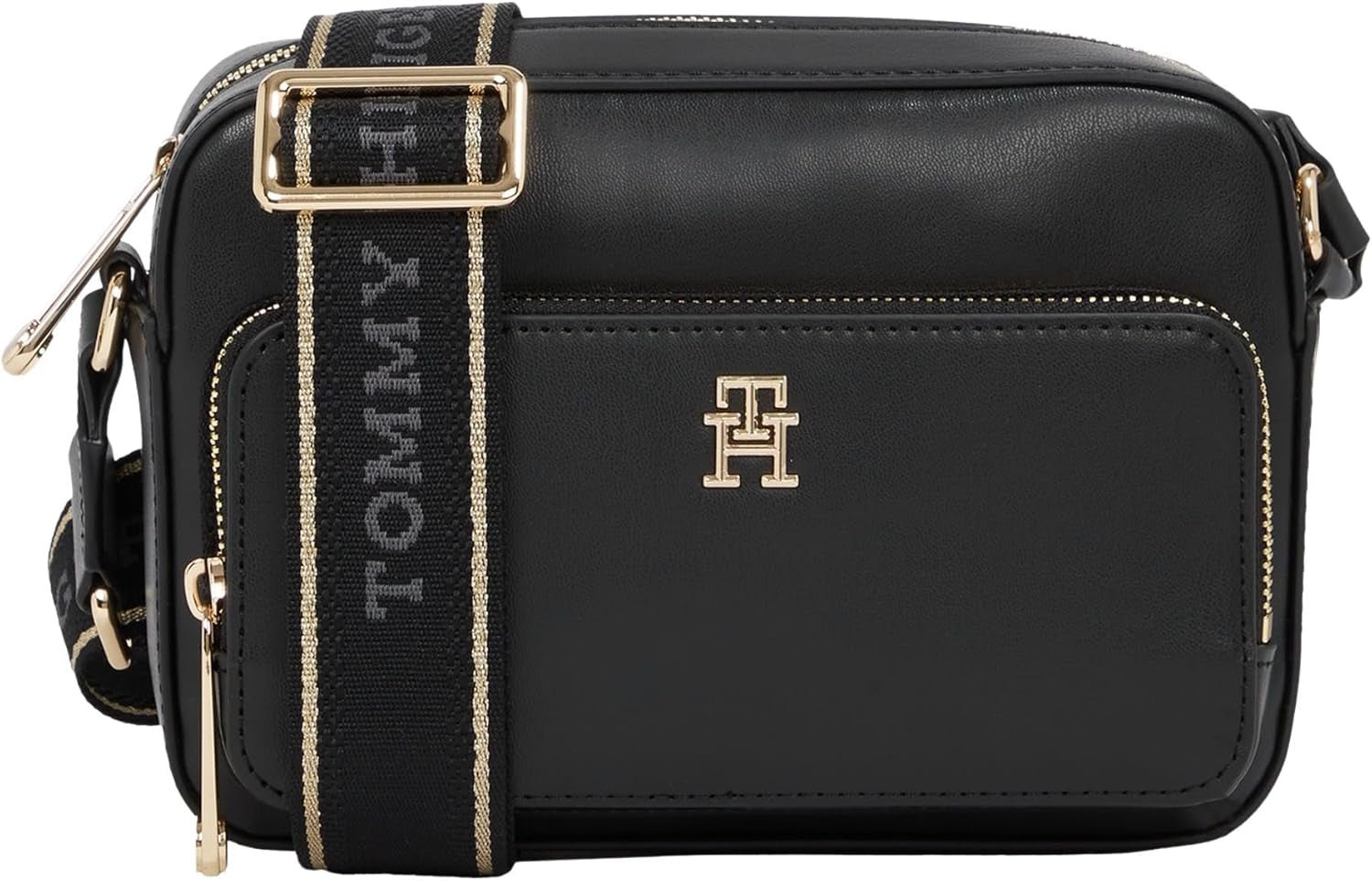 Tommy Hilfiger Ladies Th Joy kameraväska Aw0aw16812 Crossover Bagage och reseutrustning Naty Shop Svart (svart)