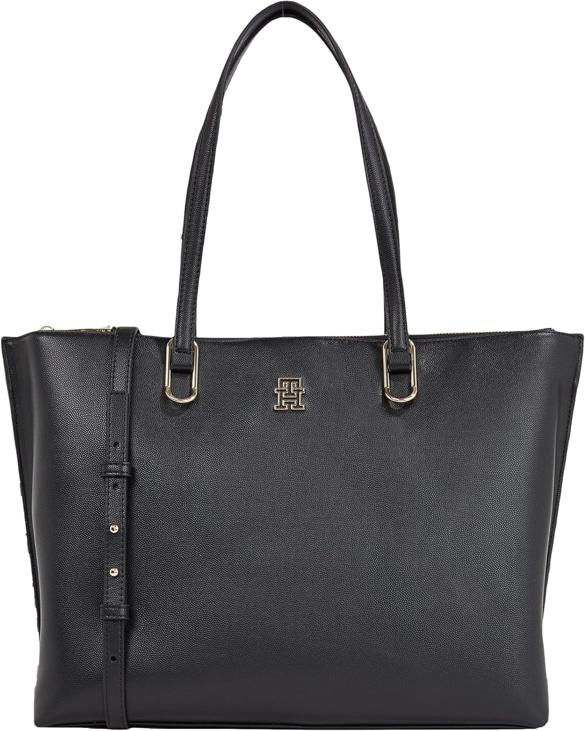 Tommy Hilfiger Ladies Th Timeless Workbag Skolväska One Size Väskor Dam Naty Shop Svart (Svart)