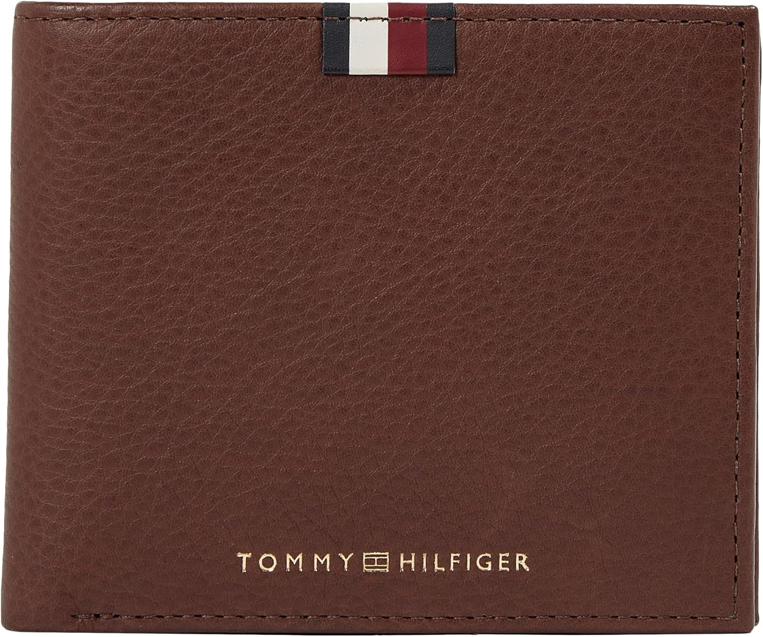 Tommy Hilfiger Herr Th Prem Lea Cc and Coin Am0am11265 Plånböcker Herrplånbok Naty Shop Brun (mörk kastanj) Os