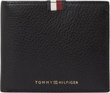 Tommy Hilfiger Herr Th Prem Lea Cc Klaff och Mynt Am0am11270 Plånböcker Plånbok Herr Naty Shop Svart (Svart) Ben