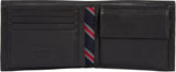 Tommy Hilfiger Eton Trifold plånbok för män med myntficka Naty Shop herrplånbok