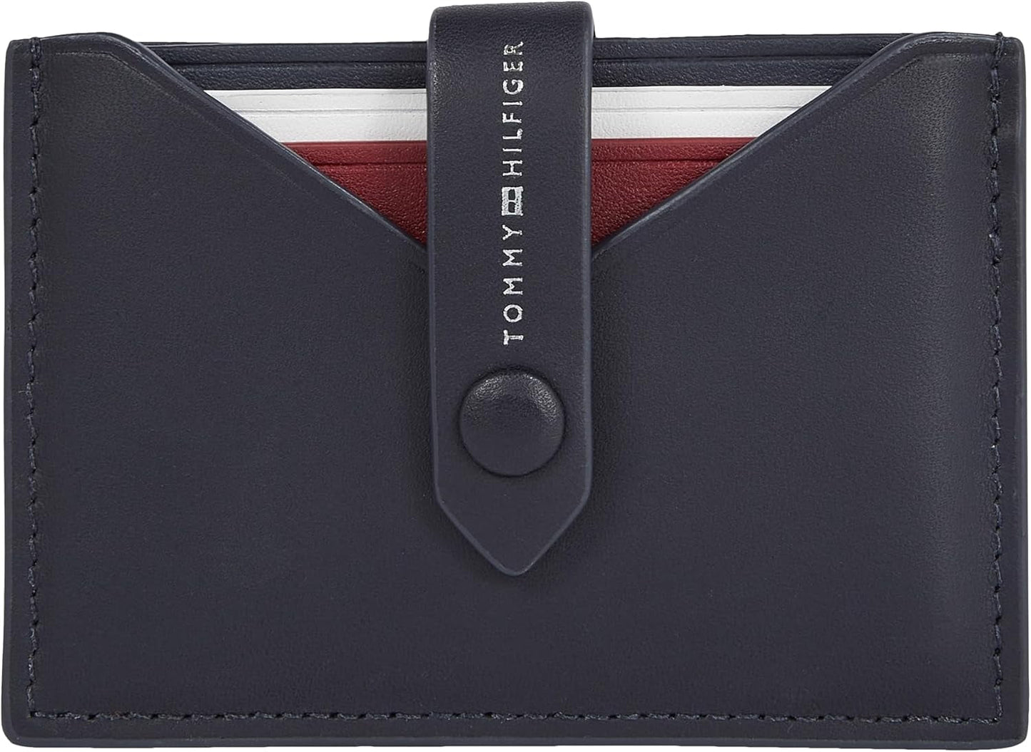 Tommy Hilfiger Herrplånbok Smidig infällbar Cc Liten, Blå (mellanslagsblå), Onesize Herrplånbok Naty Shop Standardtitel