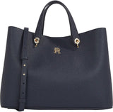 Tommy Hilfiger väska emblem avtagbar axelrem Väskor Dam Naty Shop Blue (Space Blue)