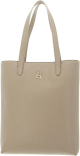 Tommy Hilfiger Th Casual Slim Tote Ns Tygväska Damväskor Naty Shop Beige (Beige)