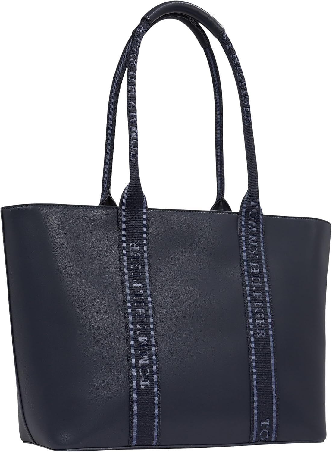 Tommy Hilfiger Th Logotape Tote Aw0aw17198 Tygväska Dam Väskor Naty Shop