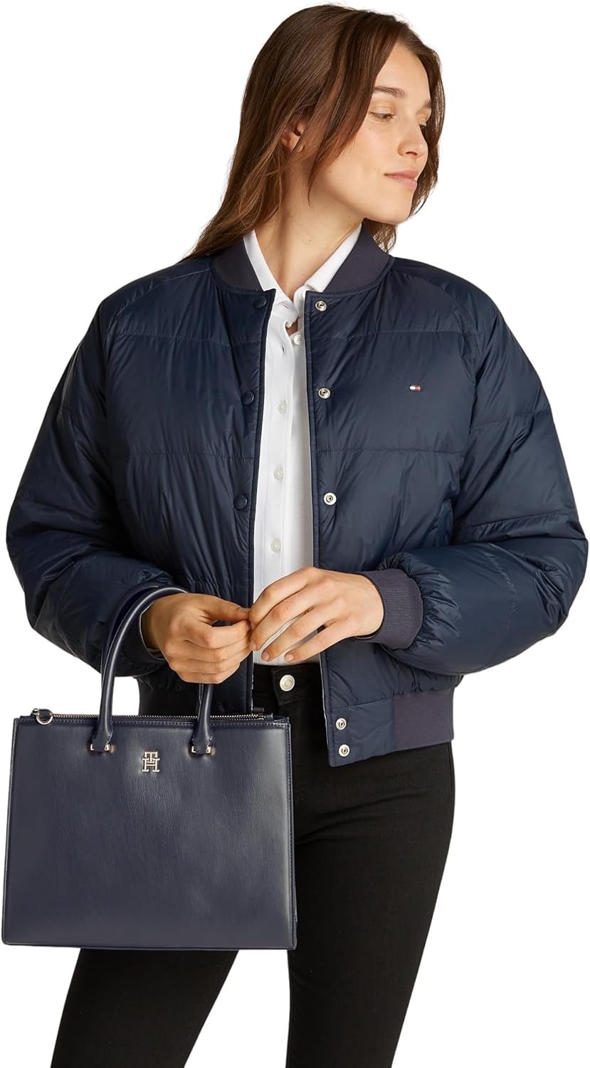 Tommy Hilfiger Tygväska Eternity Med Zip Up Bag Damväskor Naty Shop