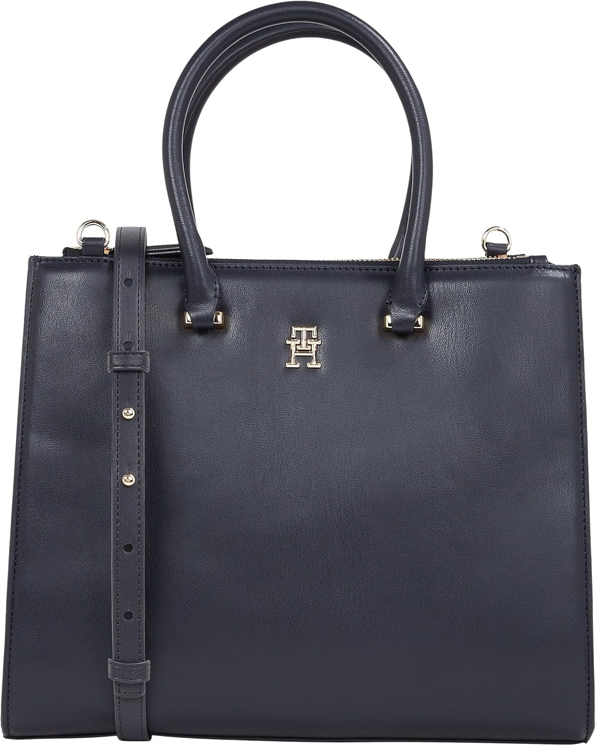 Tommy Hilfiger Tygväska Eternity Med Zip Up Bag Damväskor Naty Shop Space Blue One Size Passar alla