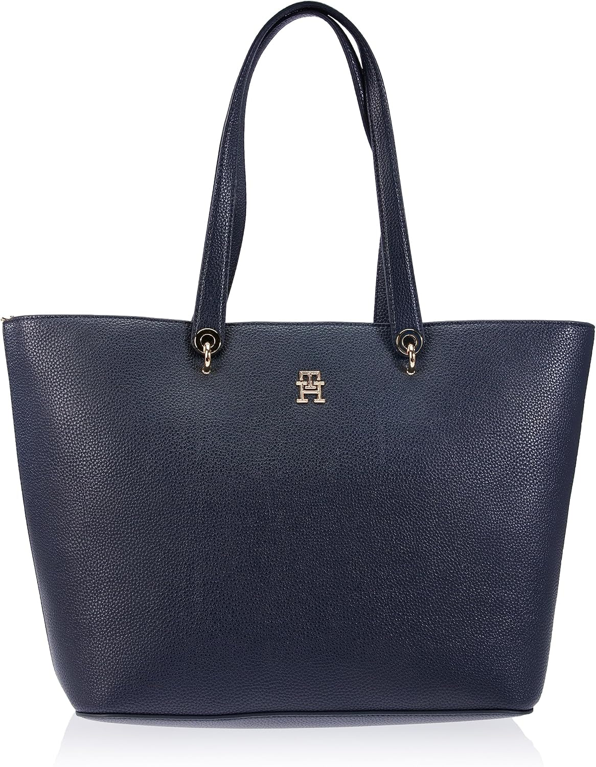 Tommy Hilfiger Tygväska väska Stort emblem Väskor Dam Naty Shop Blue (Space Blue)