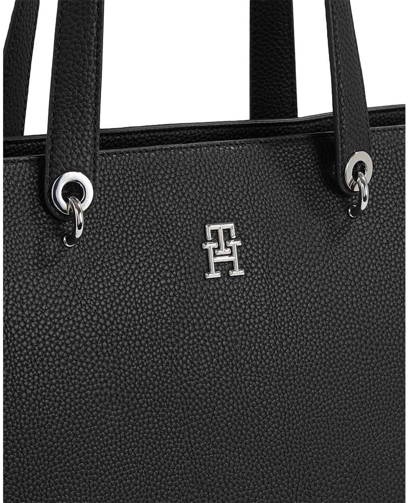 Tommy Hilfiger Tygväska väska Stort emblem Väskor Dam Naty Shop