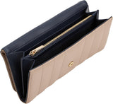 Tommy Hilfiger kvinnlig kvinnlig plånbok med flik, beige (kusttaupe), en storlek damplånbok Naty Shop