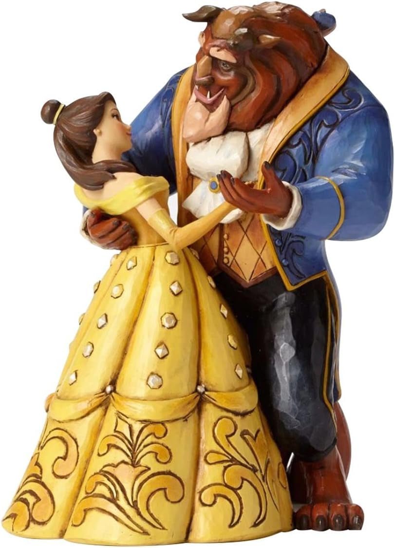 Traditions Moonlight Waltz - Belle & Beast Statyetter och skulpturer Naty Shop Multicolor Standard