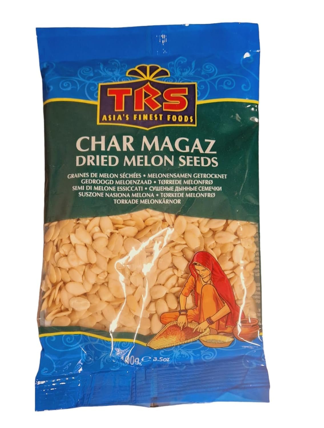 TRS Charmagaz (torkade vattenmelonfrön) 100G torkade produkter Naty Shop Standardtitel