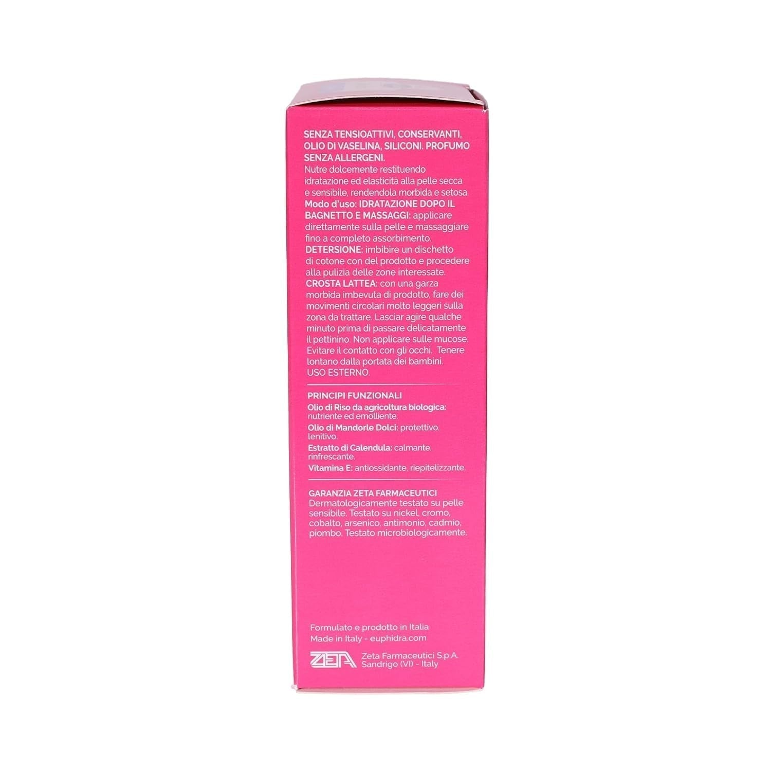 Starch Mio kroppsolja, tar bort vaggan från nyfödda, 200 ml Barn - Bath and Skincare Naty Shop