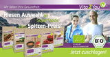 Vita2You Gojibär 1 kg - vargbär - torkade i solen - osvavelfria och utan tillsatser - 1000g - zip-påse - förstklassig kvalitet Dehydrerade produkter Naty Shop