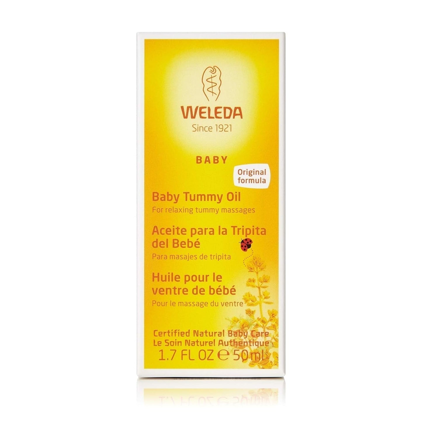 Weleda Baby Tummy Oil, 50 ml Barn - Bad och hudvård Naty Shop