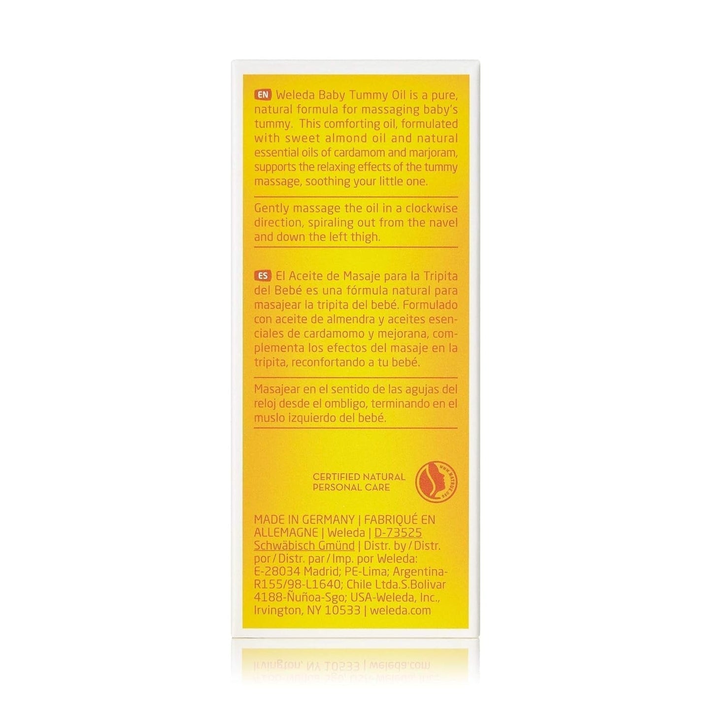 Weleda Baby Tummy Oil, 50 ml Barn - Bad och hudvård Naty Shop
