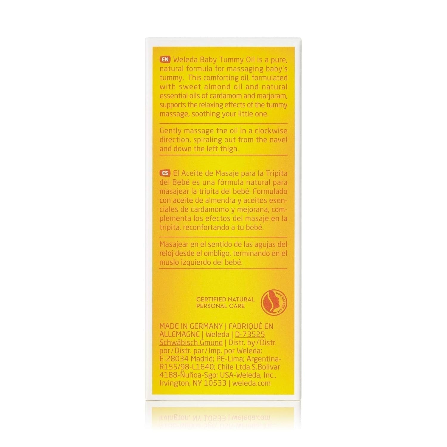 Weleda Baby Tummy Oil, 50 ml Barn - Bad och hudvård Naty Shop