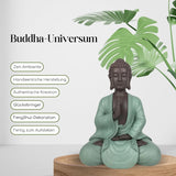 Zen Arôme SBM5 Zen Bodhi-staty, grön/brun, 20 cm höga Statyetter och skulpturer Naty Shop