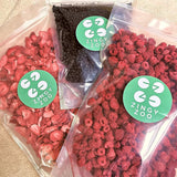 Frystorkade hallon Trasiga bitar | XL 300g Frystorkad torkad frukt | Torkade hallon Glutenfri Frystorkad frukt | Frystorkade frukter | Frystorkade hallon Naty Shop uttorkade produkter
