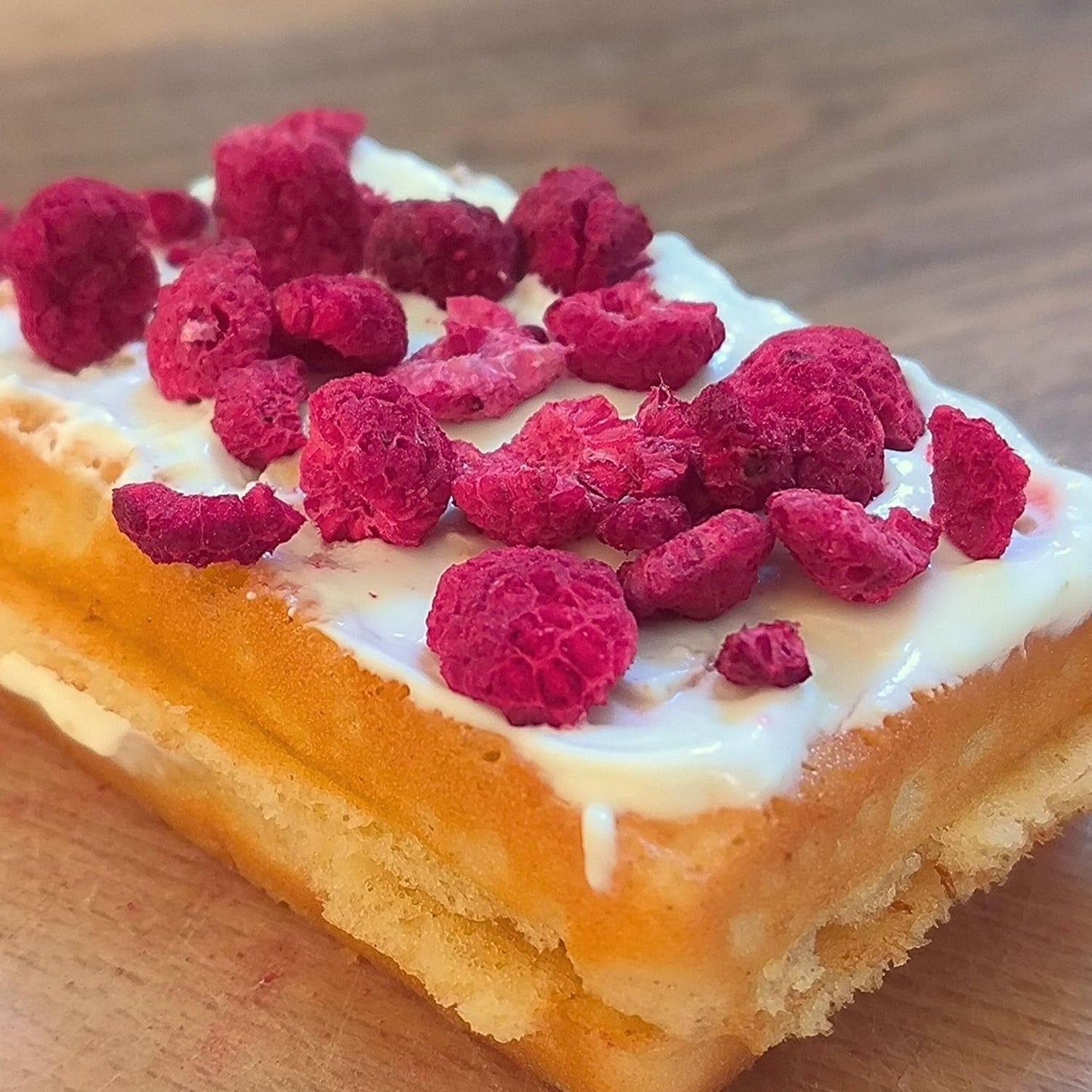 Frystorkade hallon Trasiga bitar | XL 300g Frystorkad torkad frukt | Torkade hallon Glutenfri Frystorkad frukt | Frystorkade frukter | Frystorkade hallon Naty Shop uttorkade produkter