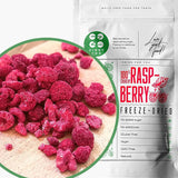Frystorkade hallon Trasiga bitar | XL 300g Frystorkad torkad frukt | Torkade hallon Glutenfri Frystorkad frukt | Frystorkade frukter | Frystorkade hallon Naty Shop uttorkade produkter 100G