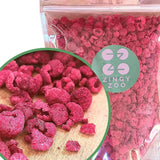 Frystorkade hallon Trasiga bitar | XL 300g Frystorkad torkad frukt | Torkade hallon Glutenfri Frystorkad frukt | Frystorkade frukter | Frystorkade hallon Naty Shop uttorkade produkter 300G